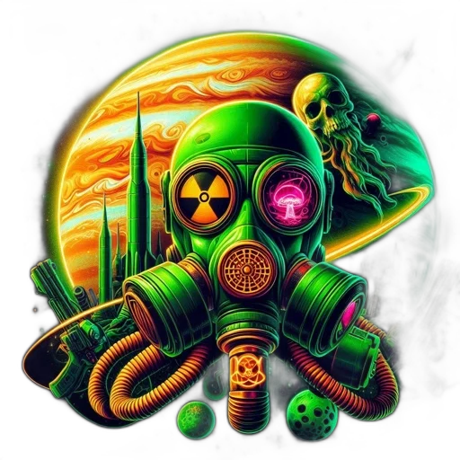 weapon, robot, concept art, cyberpunk transparent PNG cut-out