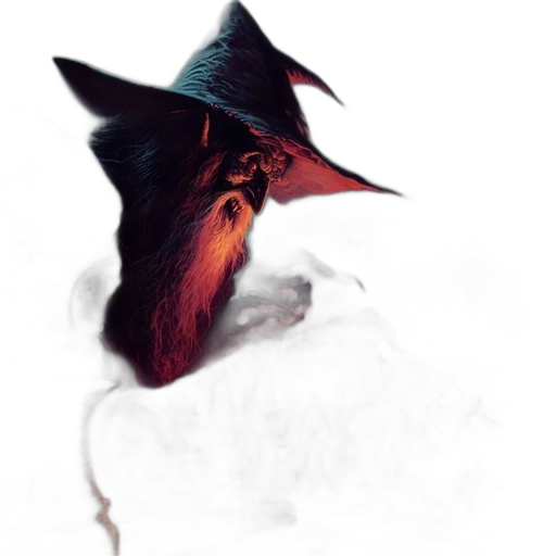 hat, mask, dragon, face transparent PNG cut-out