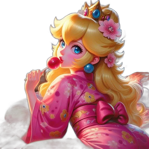 crown, dress, staff, fantasy art transparent PNG cut-out
