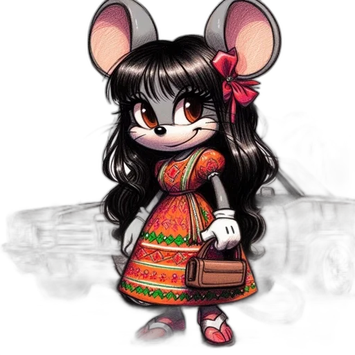 animal, cartoon, concept art, pixel art transparent PNG cut-out