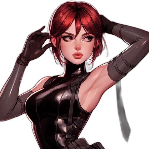 dress, comic book art, concept art, fantasy art transparent PNG cut-out