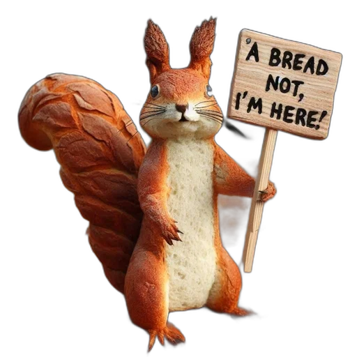 food, animal, creature, 3d render transparent PNG cut-out