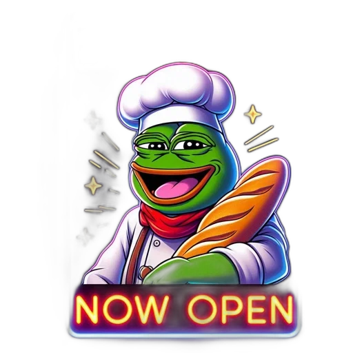 food, staff, pixel art, photorealistic transparent PNG cut-out