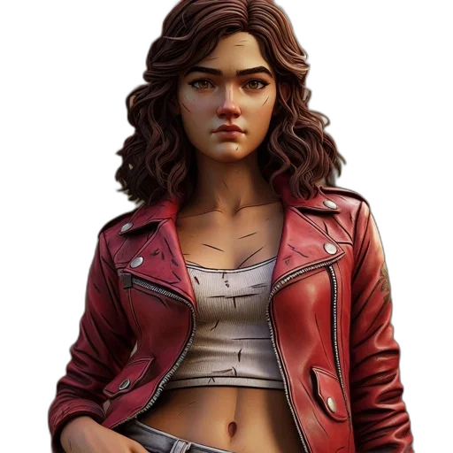 jacket, concept art, comic book art, photorealistic transparent PNG cut-out