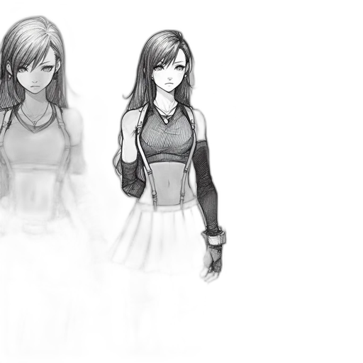 dress, concept art, fantasy art, comic book art transparent PNG cut-out