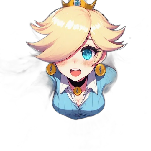 crown, staff, face, weapon transparent PNG cut-out