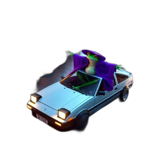 car, weapon, jacket, robot transparent PNG cut-out