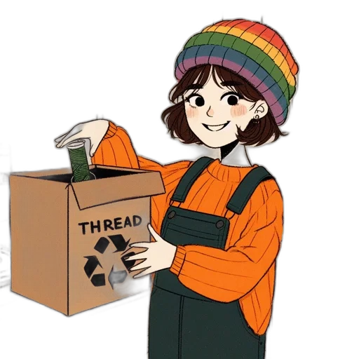 hat, staff, cartoon, pixel art transparent PNG cut-out