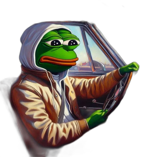 car, jacket, face, photorealistic transparent PNG cut-out