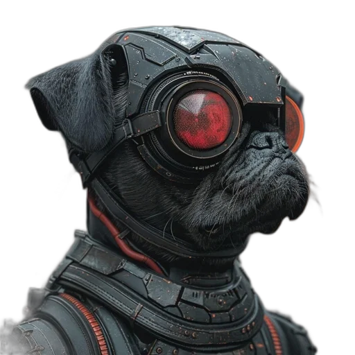 mask, robot, staff, animal transparent PNG cut-out