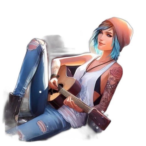 jacket, weapon, concept art, fantasy art transparent PNG cut-out