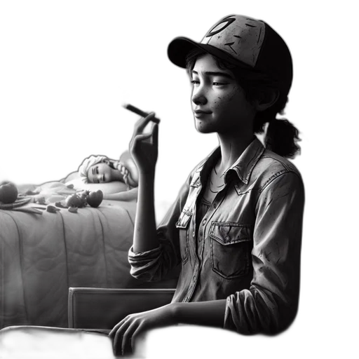 hat, furniture, jacket, staff transparent PNG cut-out