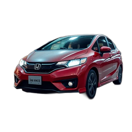 car, 3d render, honda, jazz transparent PNG cut-out