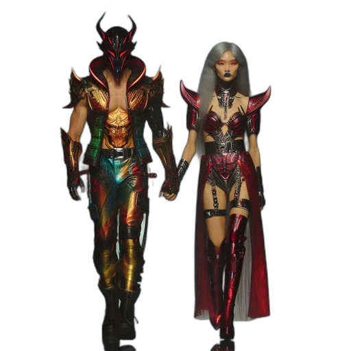 concept art, fantasy art, 3d render, comic book art transparent PNG cut-out