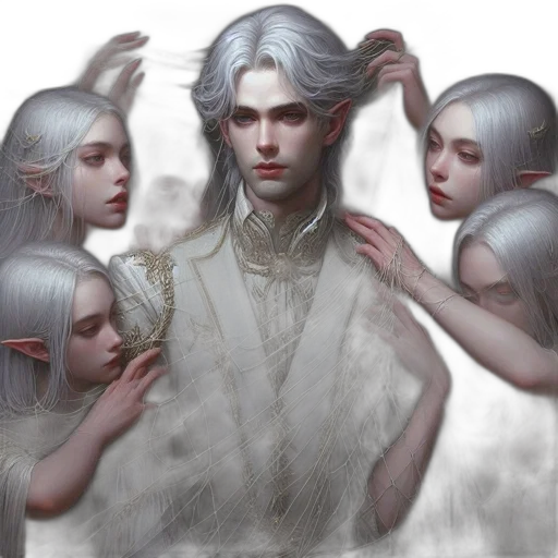 face, mask, creature, hair transparent PNG cut-out