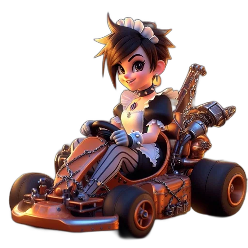 weapon, robot, car, staff transparent PNG cut-out