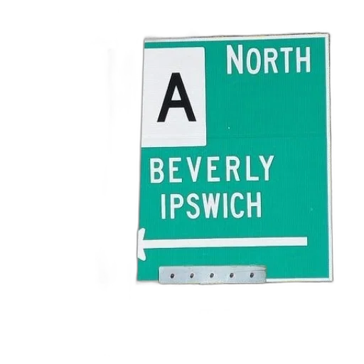 green, sign, white, letters transparent PNG cut-out