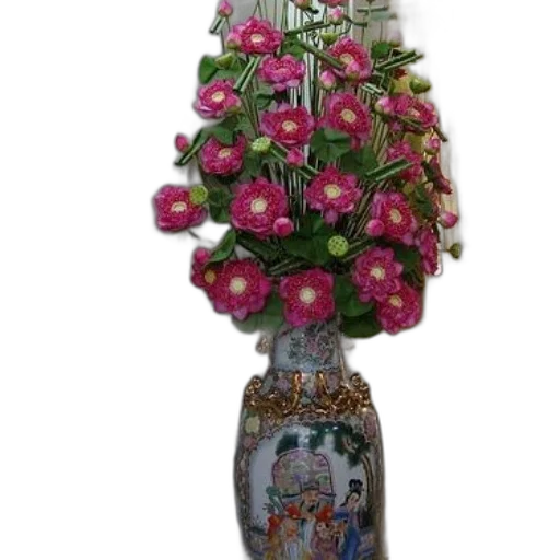 crown, bottle, staff, flower transparent PNG cut-out