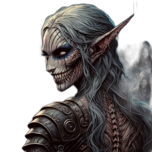 face, dragon, mask, fantasy art transparent PNG cut-out