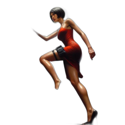 dress, concept art, 3d render, pixel art transparent PNG cut-out