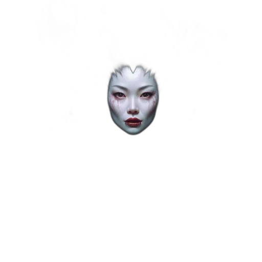 mask, face, jewelry, creature transparent PNG cut-out