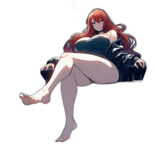 dress, jacket, creature, shoes transparent PNG cut-out