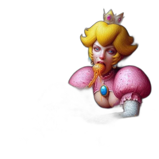 crown, concept art, 3d render, fantasy art transparent PNG cut-out