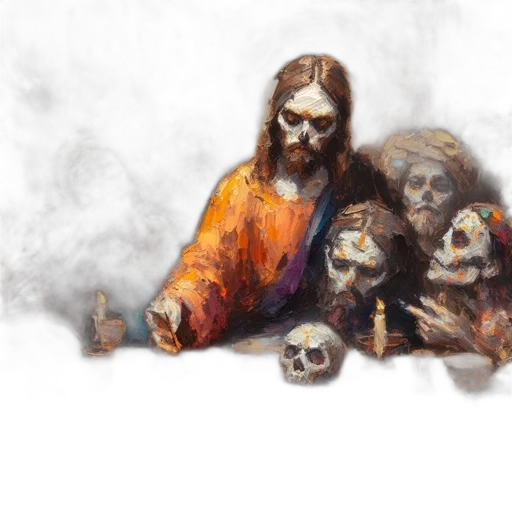 concept art, photorealistic, oil painting, fantasy art transparent PNG cut-out
