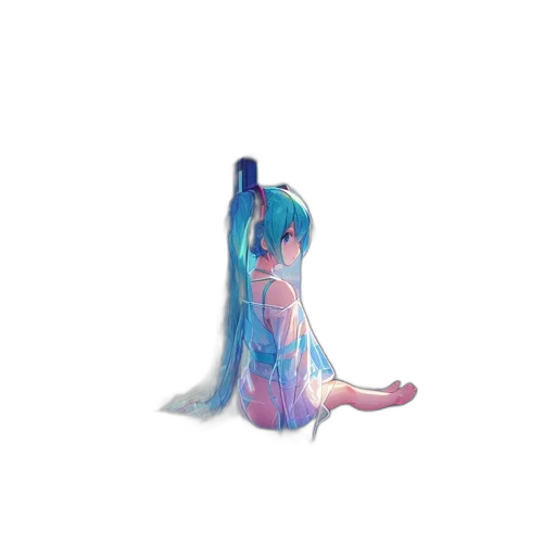 dress, hair, creature, bottle transparent PNG cut-out