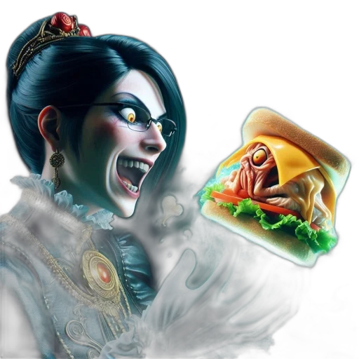 food, concept art, fantasy art, photorealistic transparent PNG cut-out