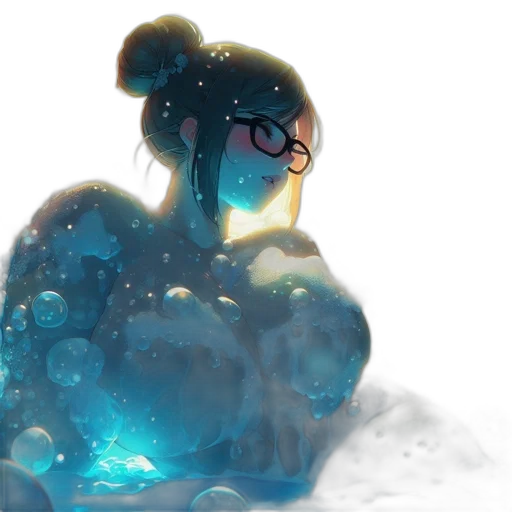 creature, concept art, watercolor, fantasy art transparent PNG cut-out