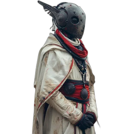 mask, staff, sword, dragon transparent PNG cut-out