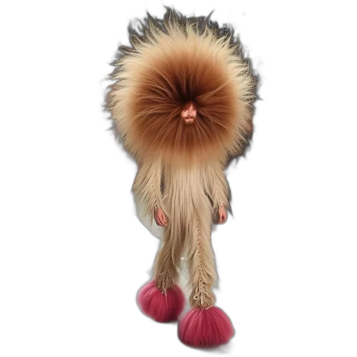 hair, creature, staff, animal transparent PNG cut-out