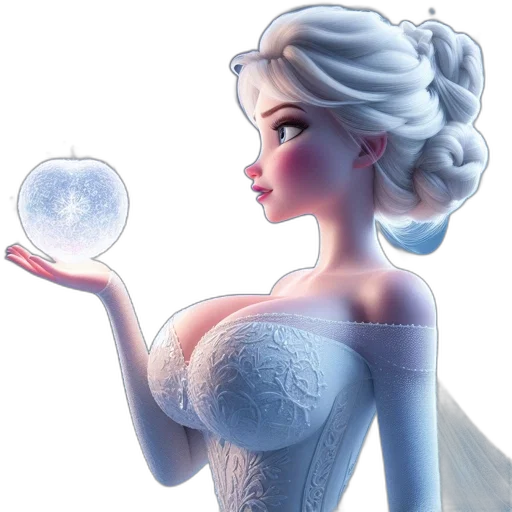 dress, concept art, fantasy art, 3d render transparent PNG cut-out