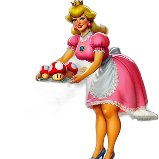 dress, staff, shoes, weapon transparent PNG cut-out