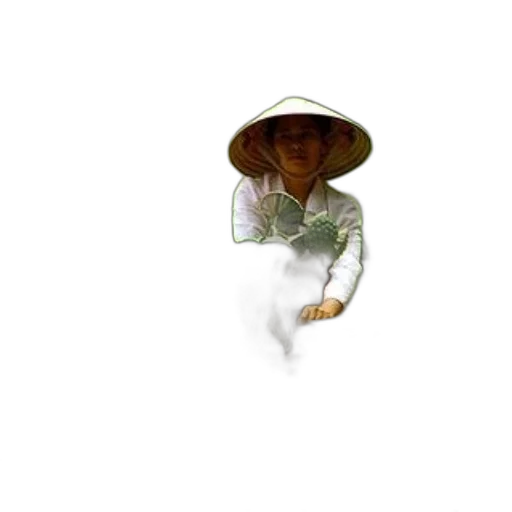 hat, staff, umbrella, mask transparent PNG cut-out