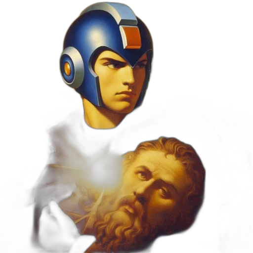 mask, face, concept art, comic book art transparent PNG cut-out
