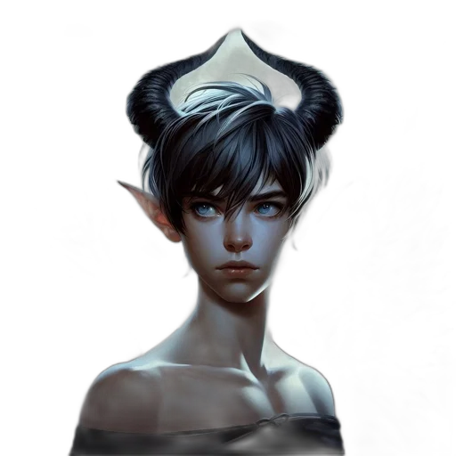 face, mask, crown, dragon transparent PNG cut-out