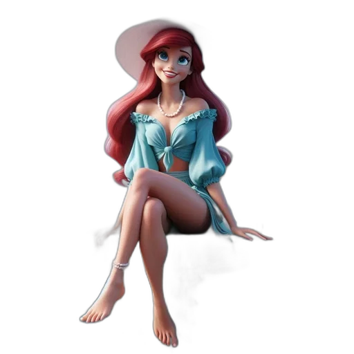 dress, jewelry, 3d render, concept art transparent PNG cut-out