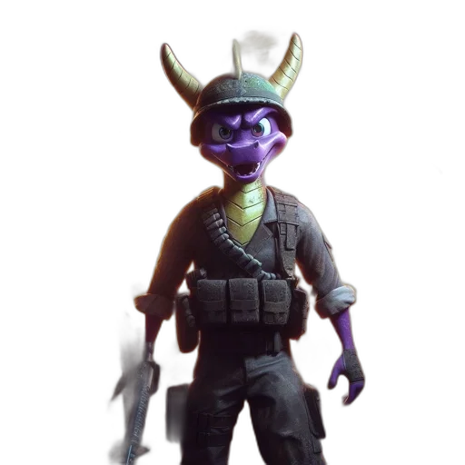 mask, staff, weapon, dragon transparent PNG cut-out