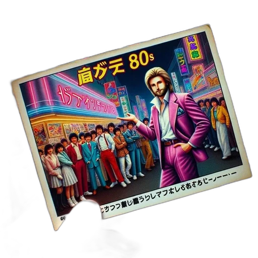 jacket, vaporwave, photorealistic, concept art transparent PNG cut-out