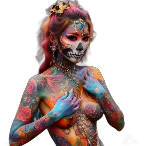 mask, jewelry, dress, face transparent PNG cut-out