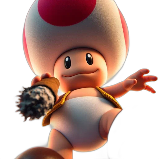 hat, robot, staff, weapon transparent PNG cut-out