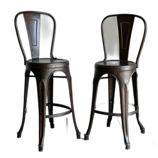 furniture, 3d render, tall, back transparent PNG cut-out