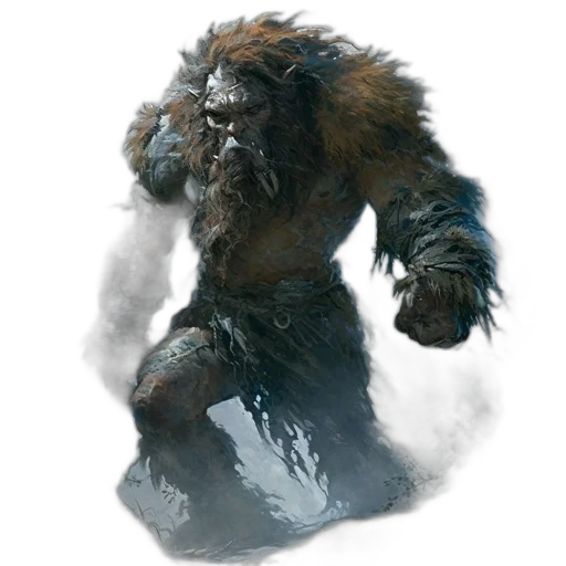 creature, animal, staff, concept art transparent PNG cut-out