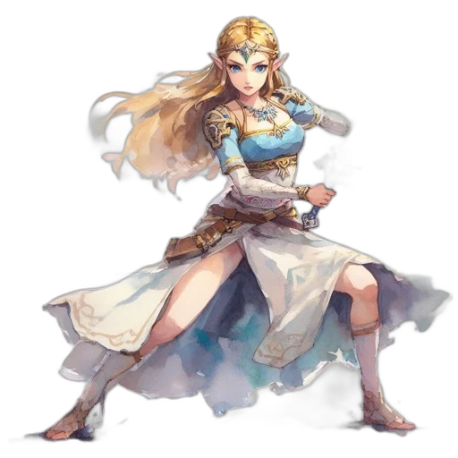 dress, sword, weapon, crown transparent PNG cut-out