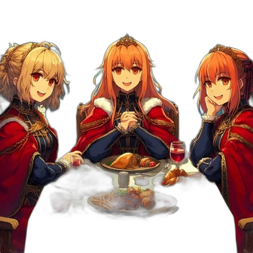 crown, food, dragon, weapon transparent PNG cut-out