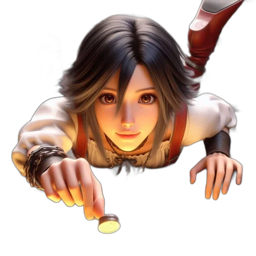 jewelry, face, staff, weapon transparent PNG cut-out