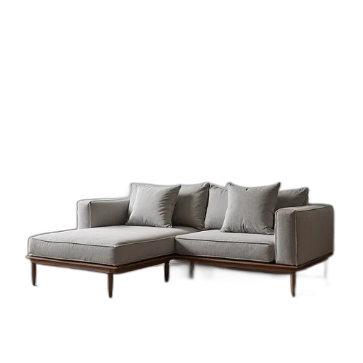 furniture, 3d render, photorealistic, earth tones transparent PNG cut-out