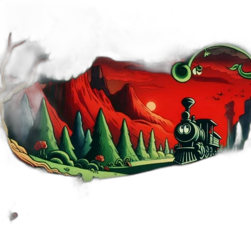 shoes, mask, dragon, crown transparent PNG cut-out